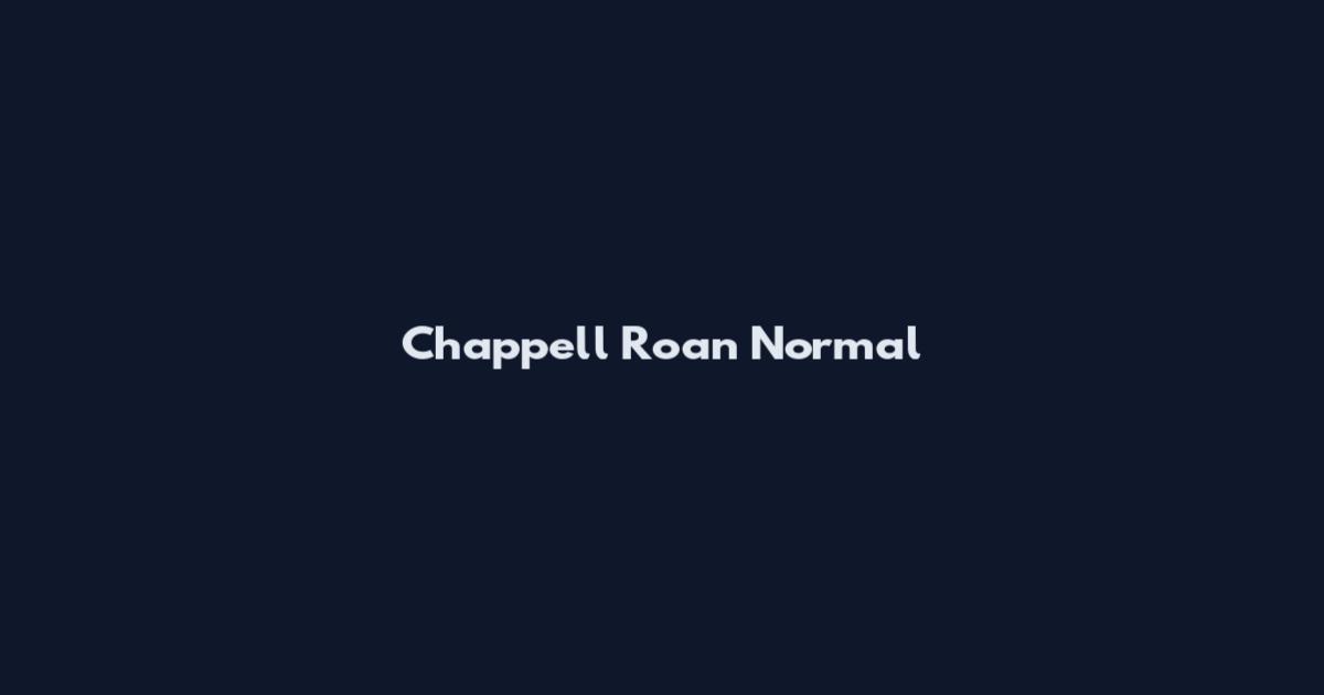 Chappell Roan Normal