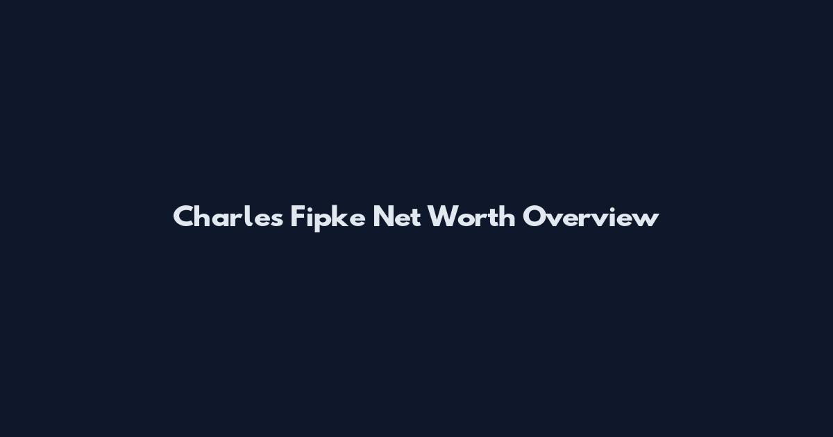 Charles Fipke Net Worth Overview