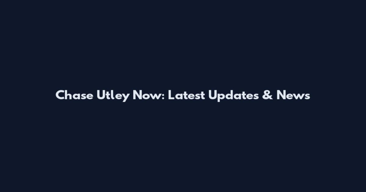 Chase Utley Now: Latest Updates & News