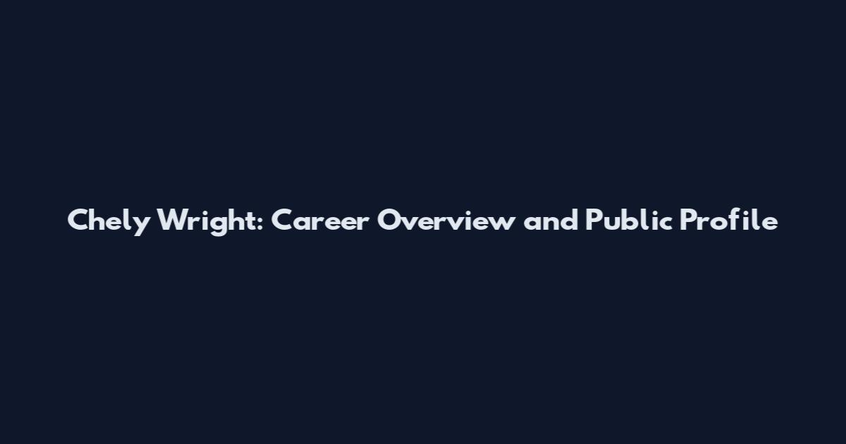 Chely Wright: Career Overview and Public Profile