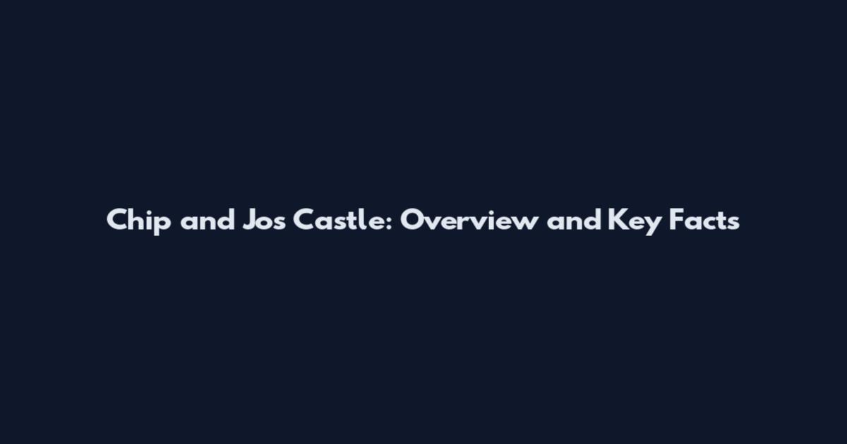 Chip and Jo's Castle: Overview and Key Facts