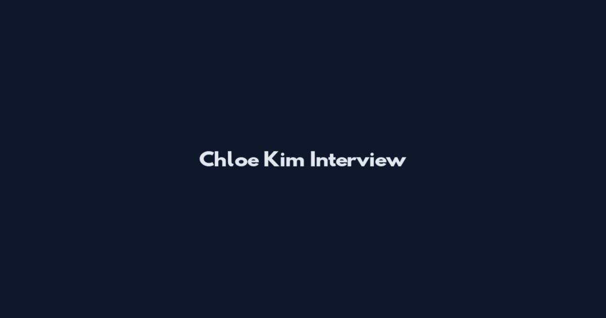 Chloe Kim Interview