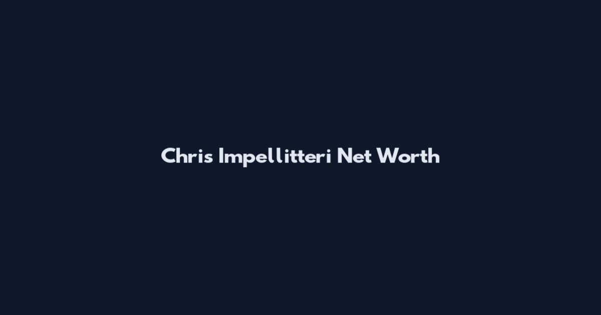 Chris Impellitteri Net Worth