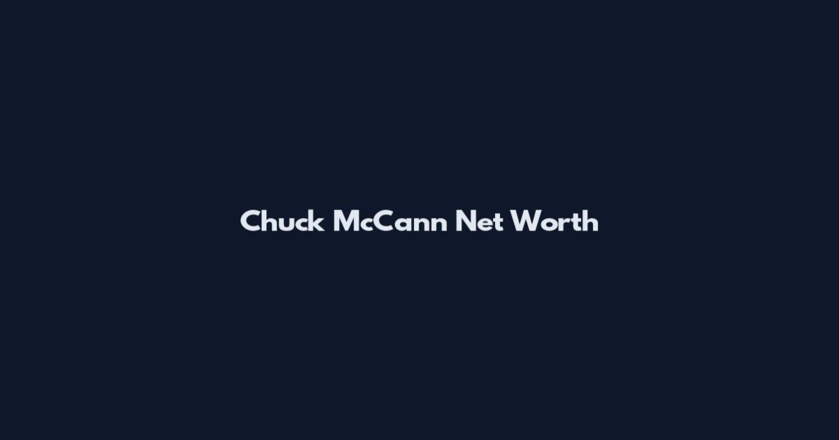 Chuck McCann Net Worth