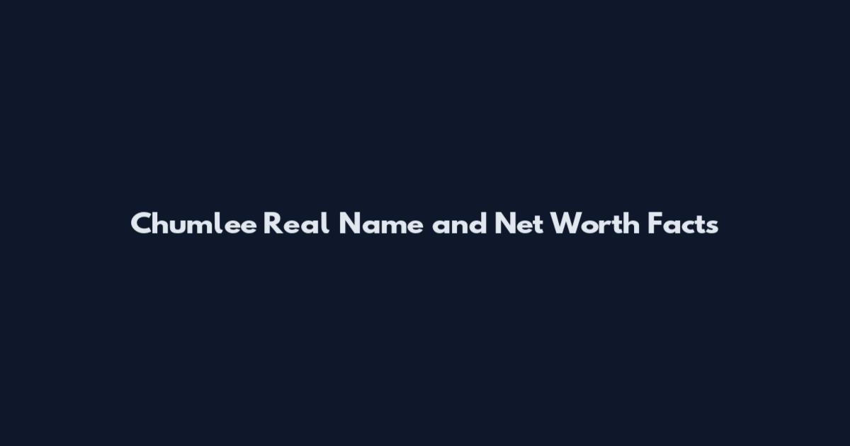 Chumlee Real Name and Net Worth Facts