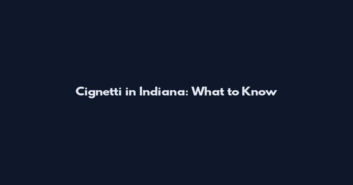 Cignetti in Indiana: What to Know