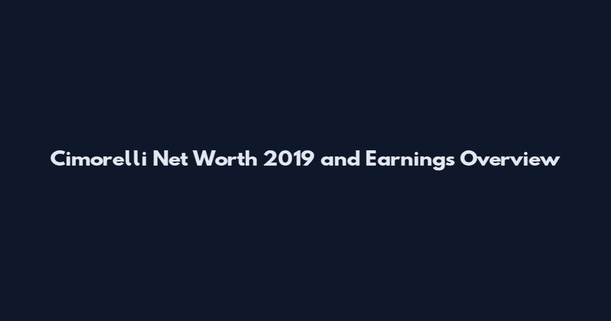 Cimorelli Net Worth 2019 and Earnings Overview