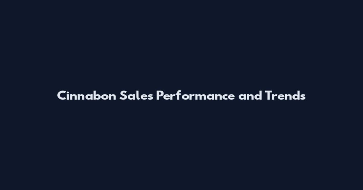 Cinnabon Sales Performance and Trends