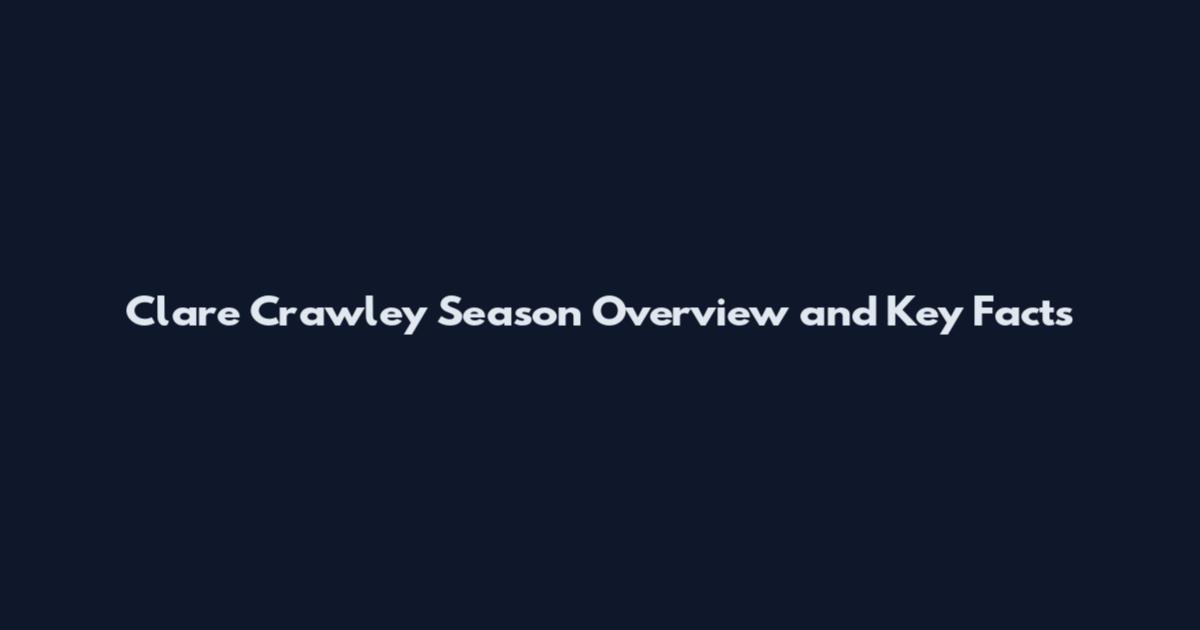 Clare Crawley Season Overview and Key Facts