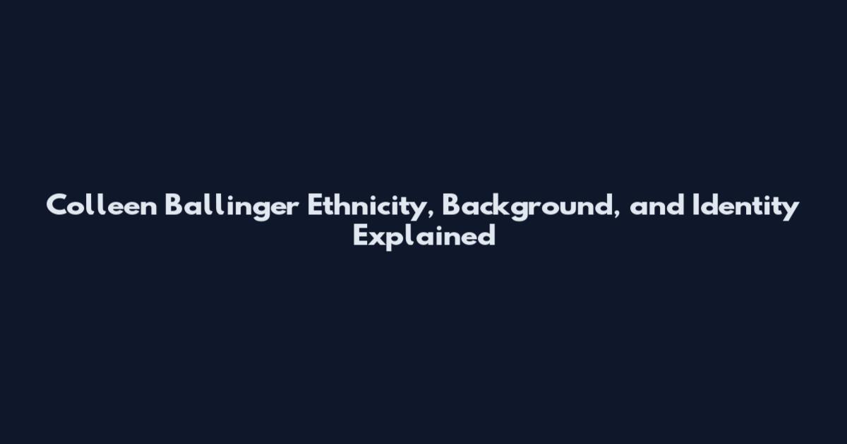 Colleen Ballinger Ethnicity, Background, and Identity Explained