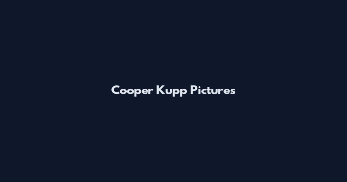 Cooper Kupp Pictures
