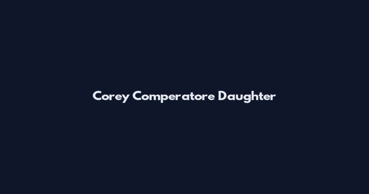 Corey Comperatore Daughter