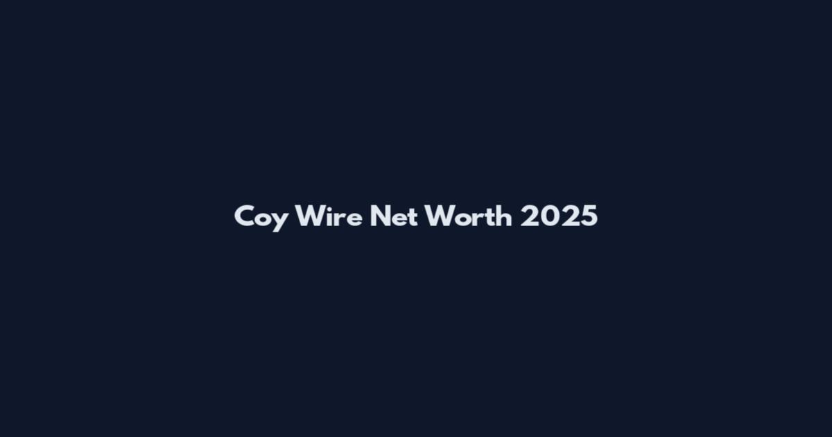 Coy Wire Net Worth 2025