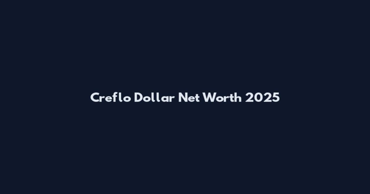 Creflo Dollar Net Worth 2025