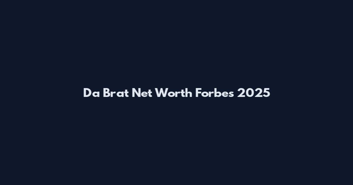 Da Brat Net Worth Forbes 2025
