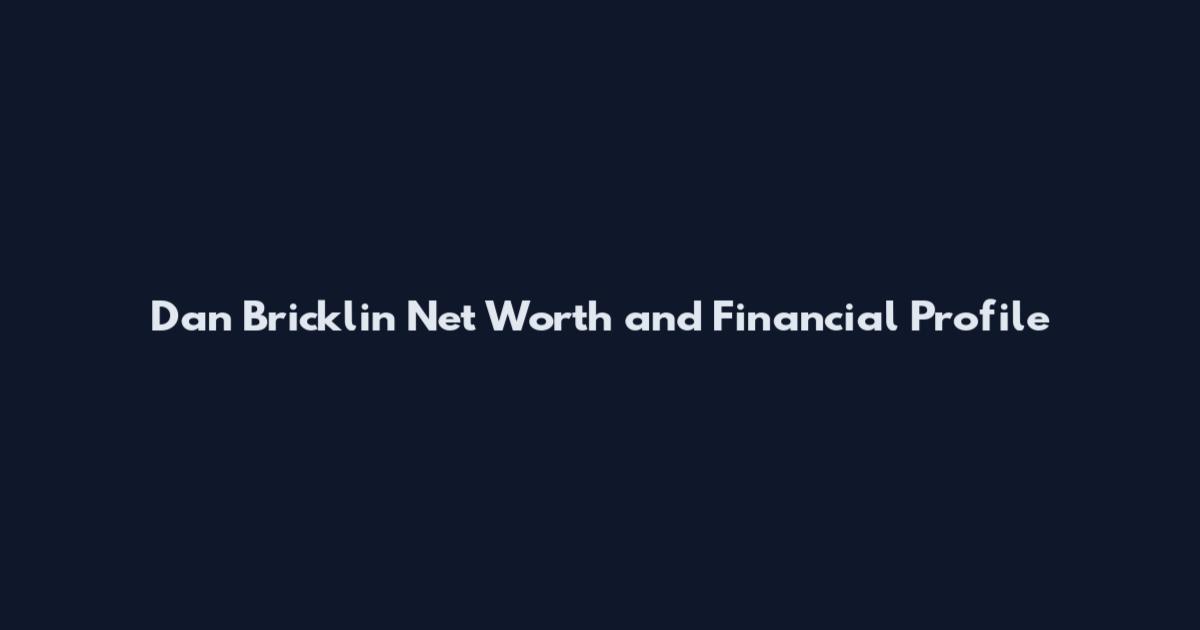 Dan Bricklin Net Worth and Financial Profile