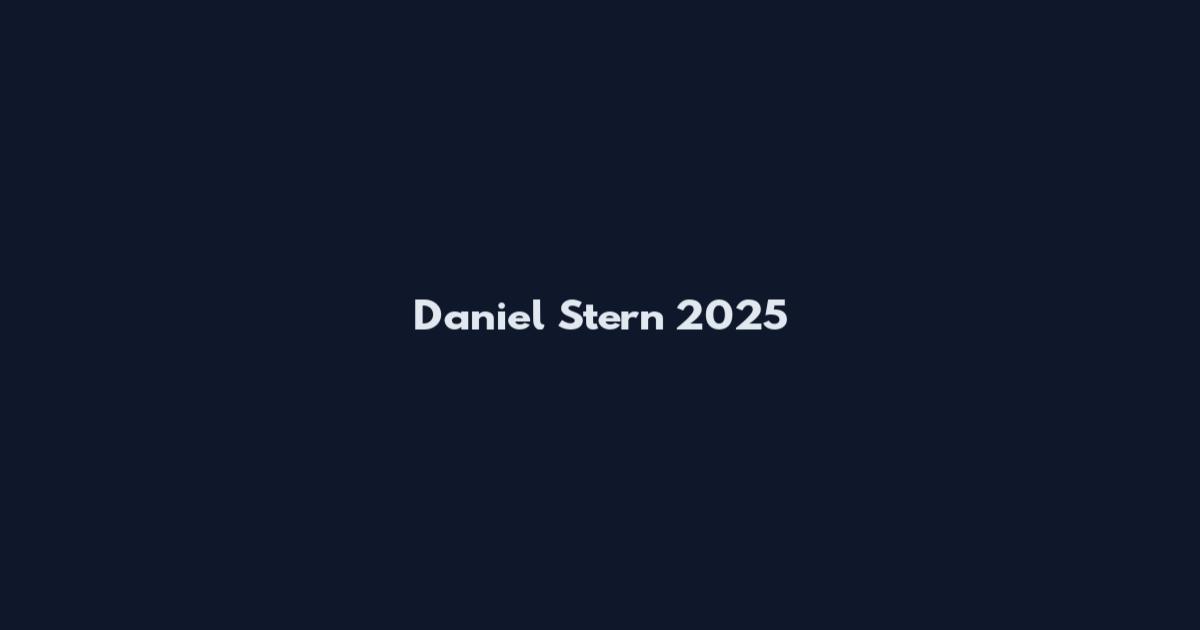 Daniel Stern 2025