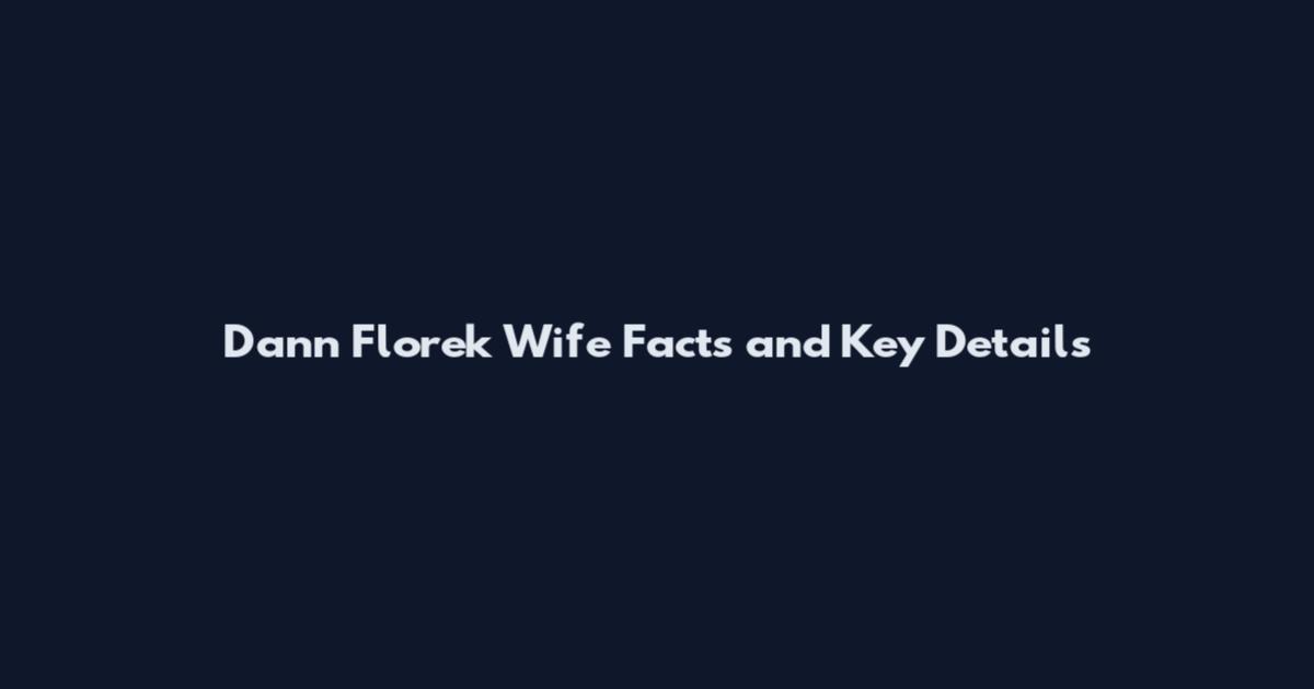 Dann Florek Wife Facts and Key Details