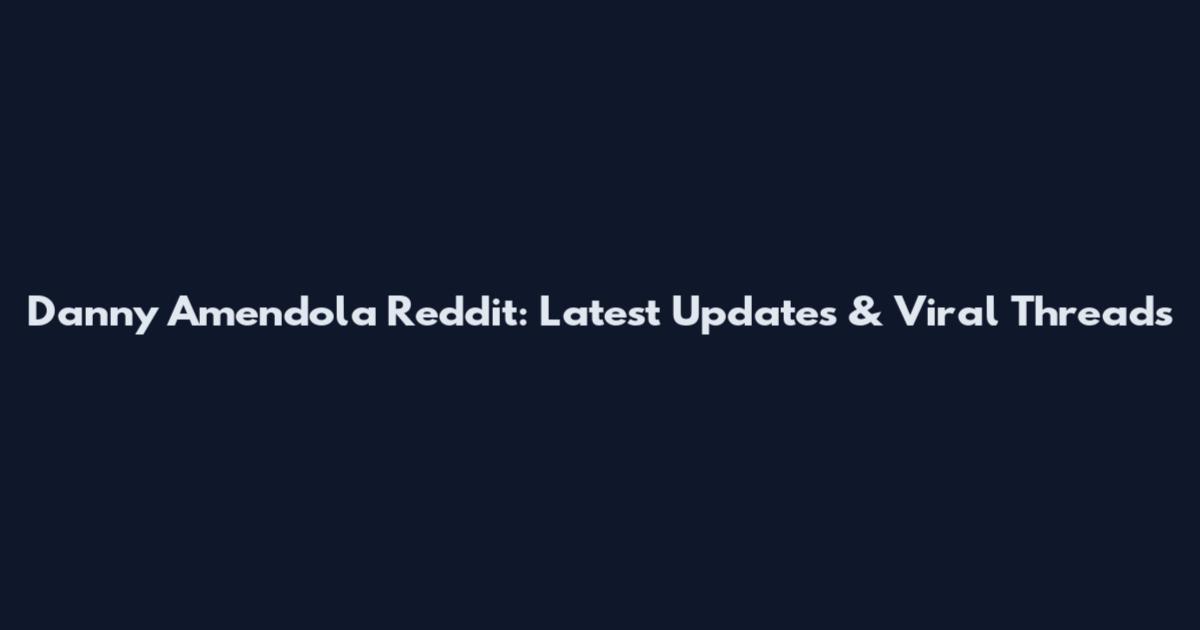 Danny Amendola Reddit: Latest Updates & Viral Threads