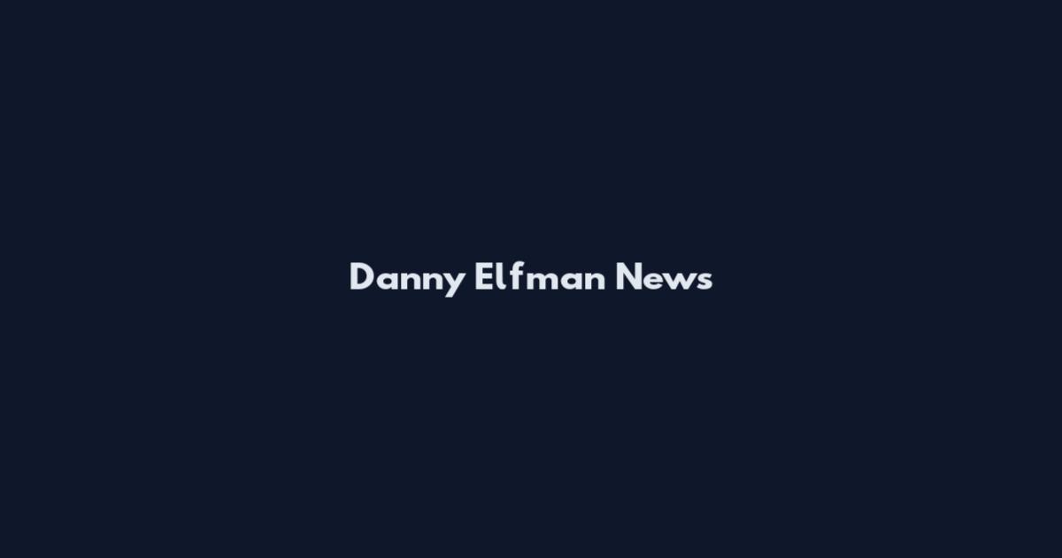 Danny Elfman News