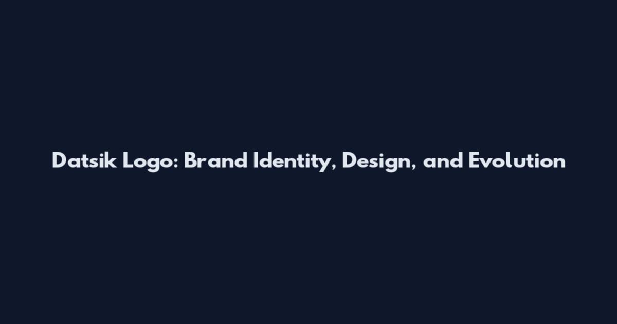 Datsik Logo: Brand Identity, Design, and Evolution