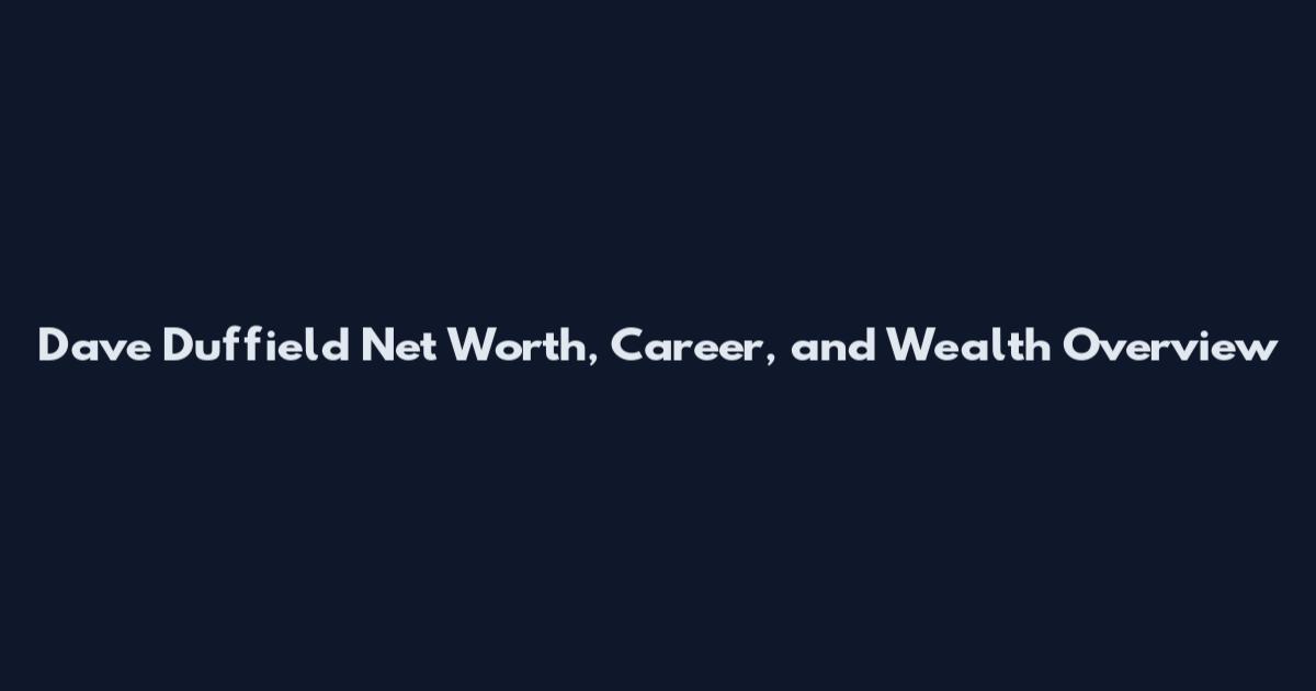 Dave Duffield Net Worth, Career, and Wealth Overview