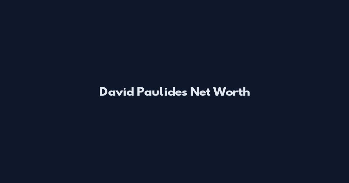 David Paulides Net Worth