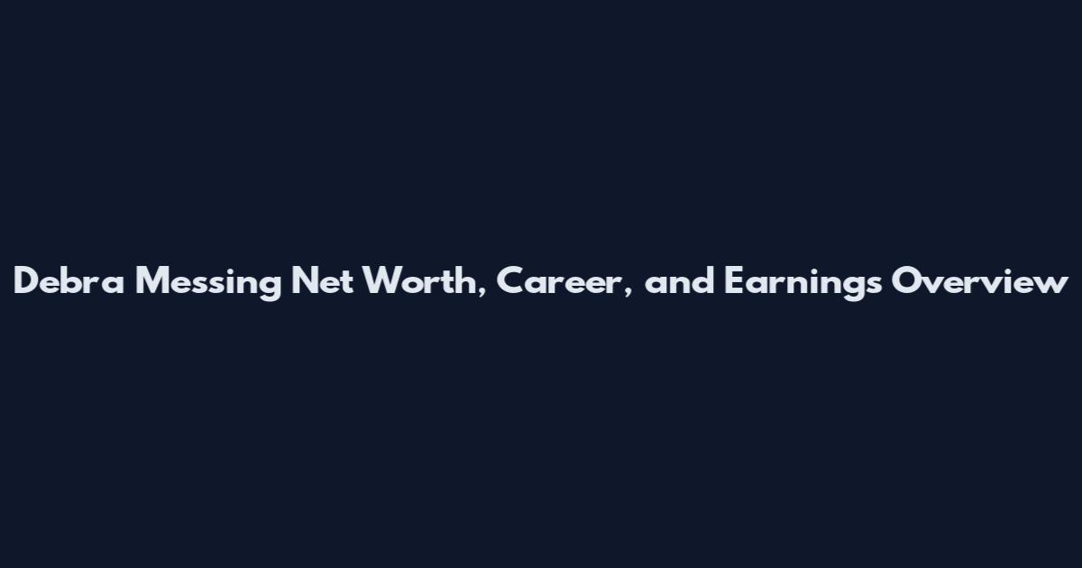 Debra Messing Net Worth, Career, and Earnings Overview