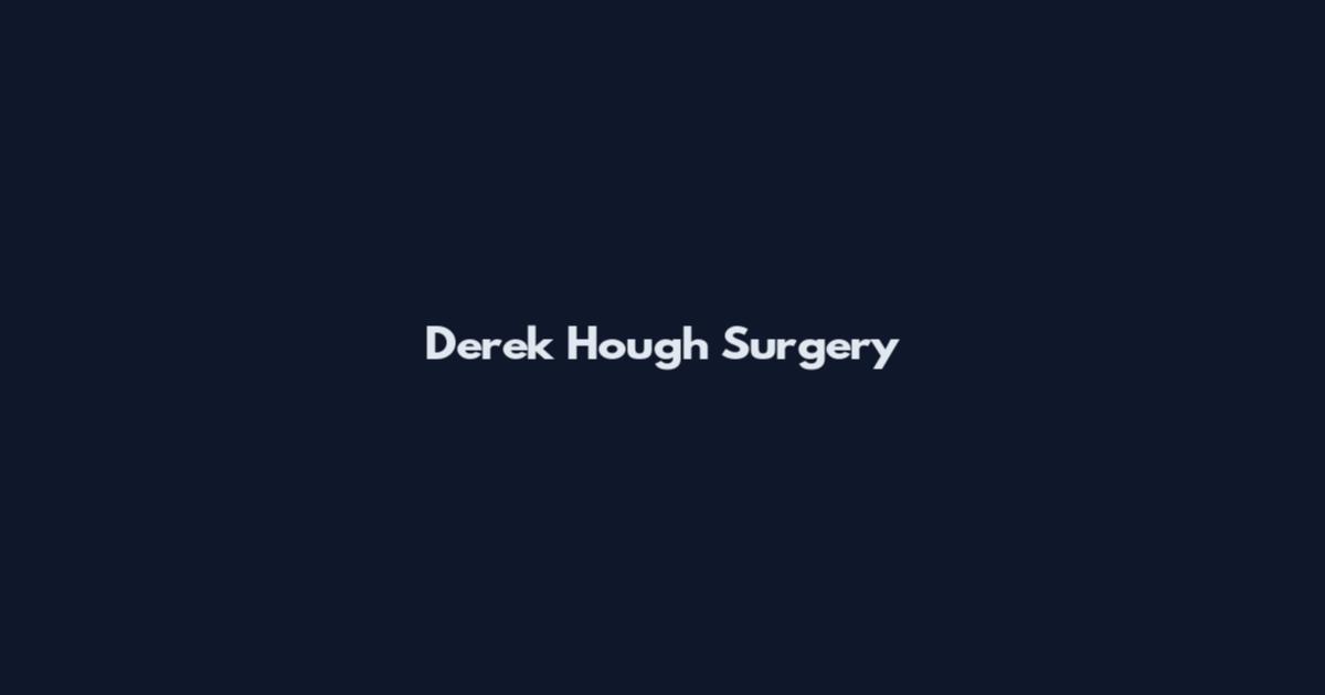 Derek Hough Surgery