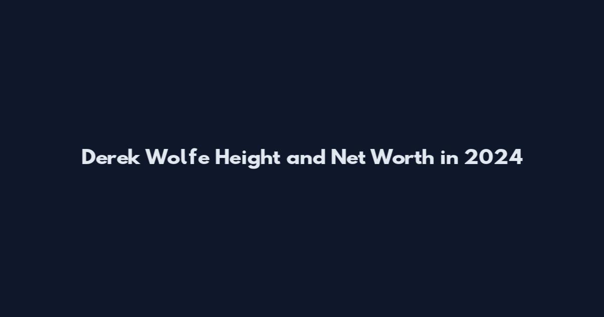 Derek Wolfe Height and Net Worth in 2024