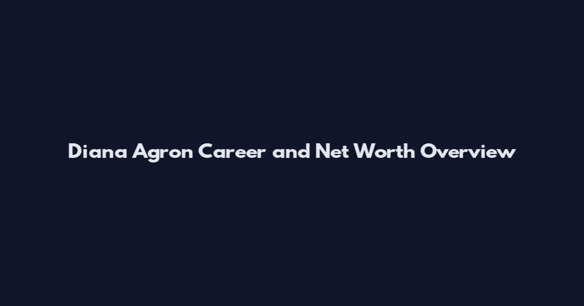 Diana Agron Career and Net Worth Overview