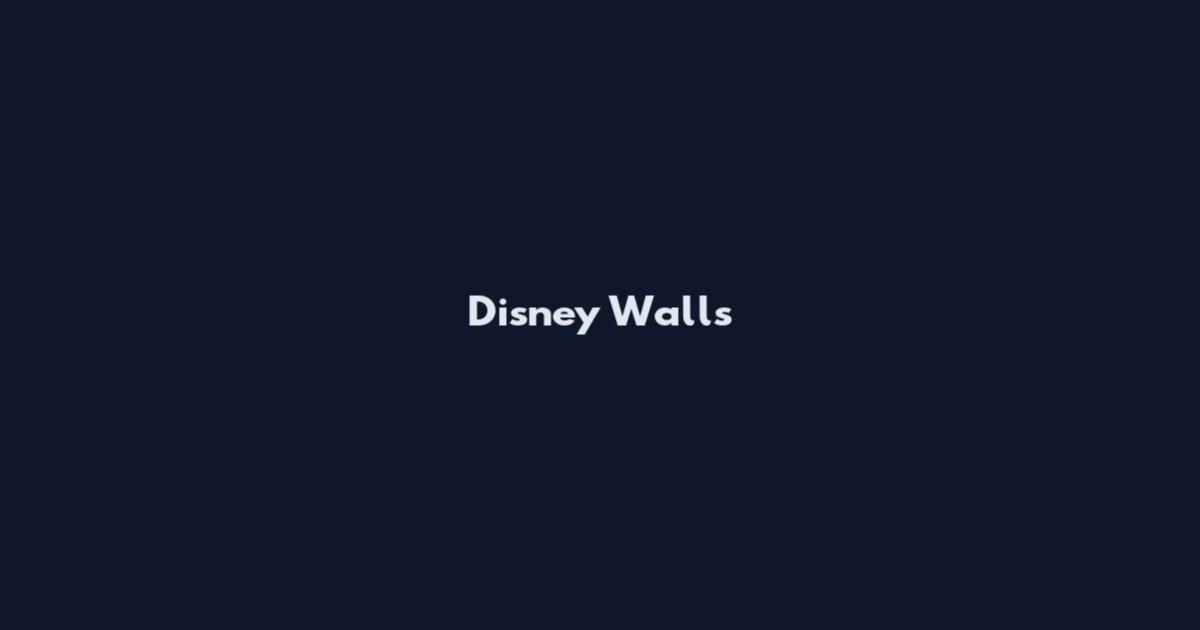 Disney Walls
