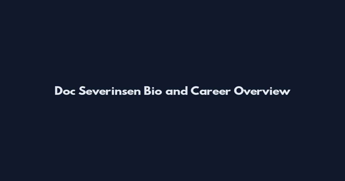 Doc Severinsen Bio and Career Overview