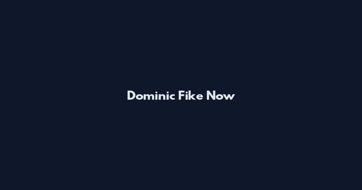 Dominic Fike Now