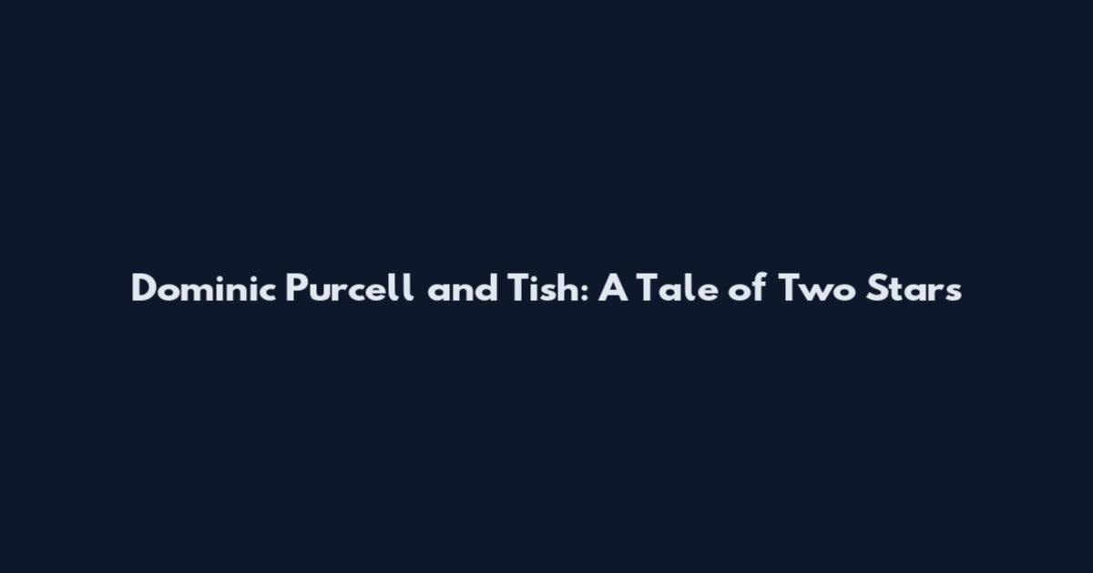 Dominic Purcell and Tish: A Tale of Two Stars