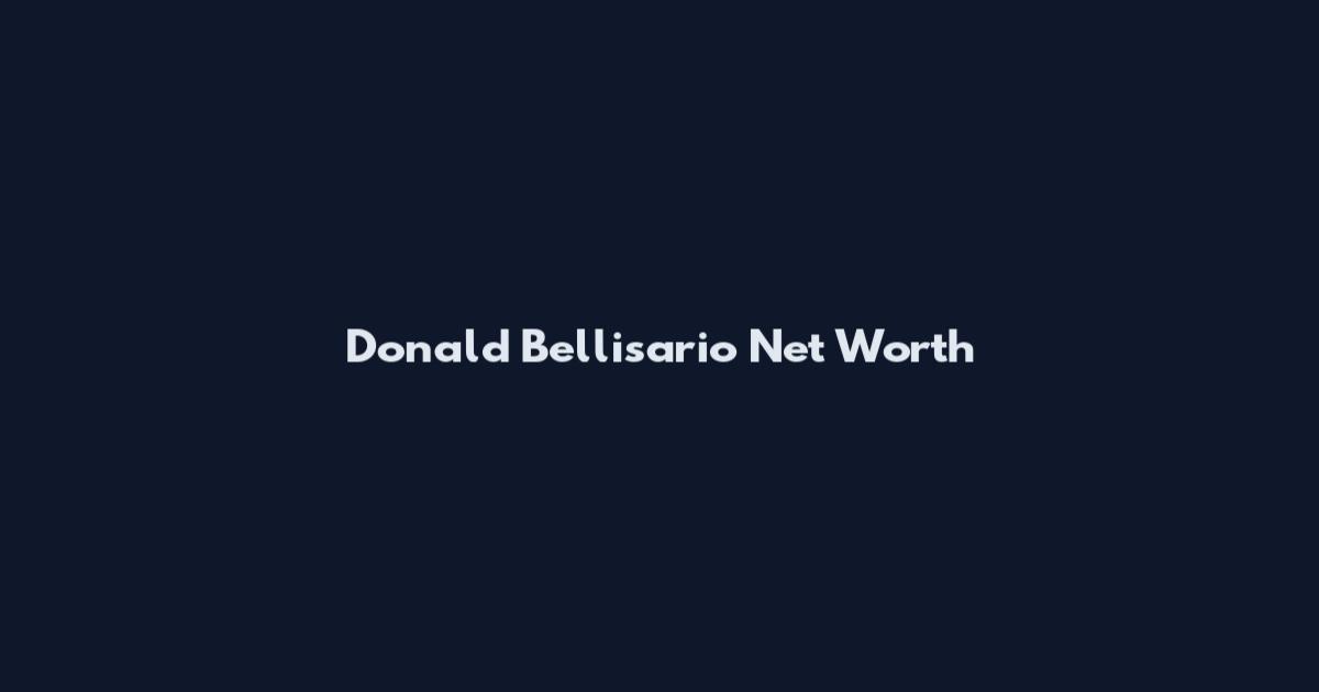 Donald Bellisario Net Worth