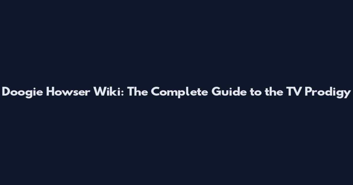 Doogie Howser Wiki: The Complete Guide to the TV Prodigy