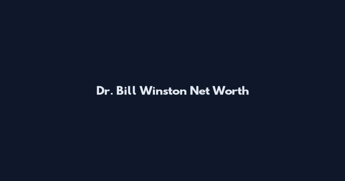 Dr. Bill Winston Net Worth