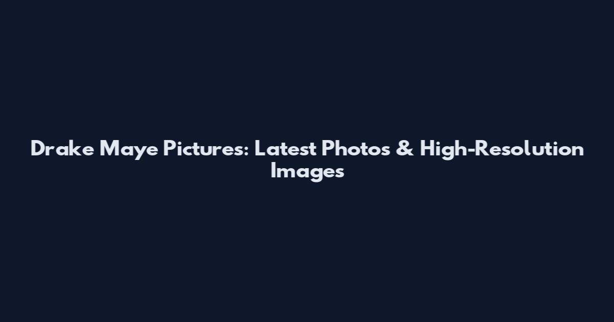 Drake Maye Pictures: Latest Photos & High-Resolution Images