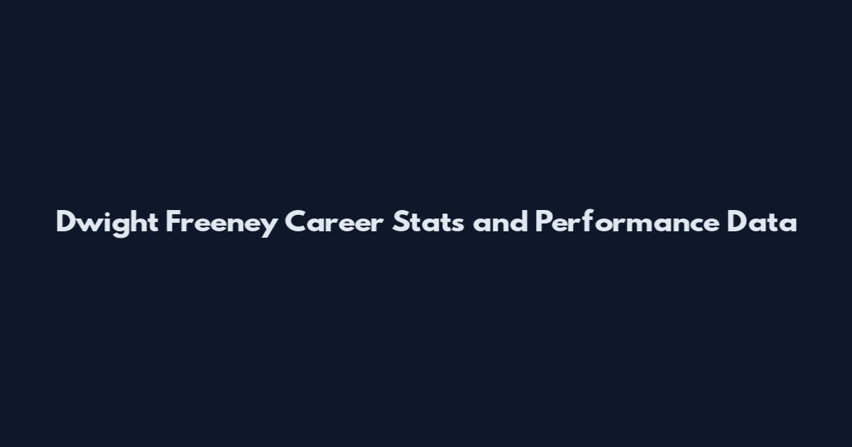 Dwight Freeney Career Stats and Performance Data