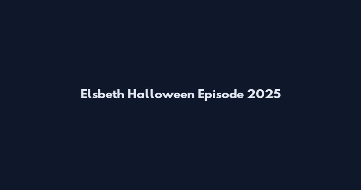 Elsbeth Halloween Episode 2025