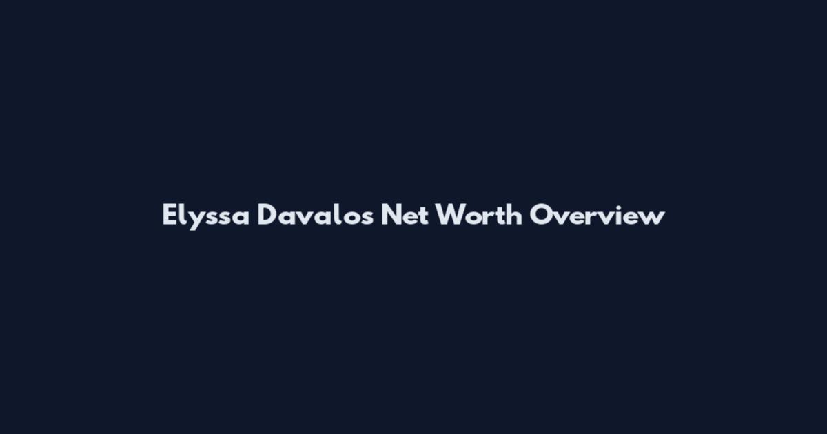 Elyssa Davalos Net Worth Overview