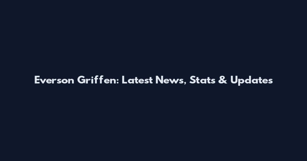 Everson Griffen: Latest News, Stats & Updates