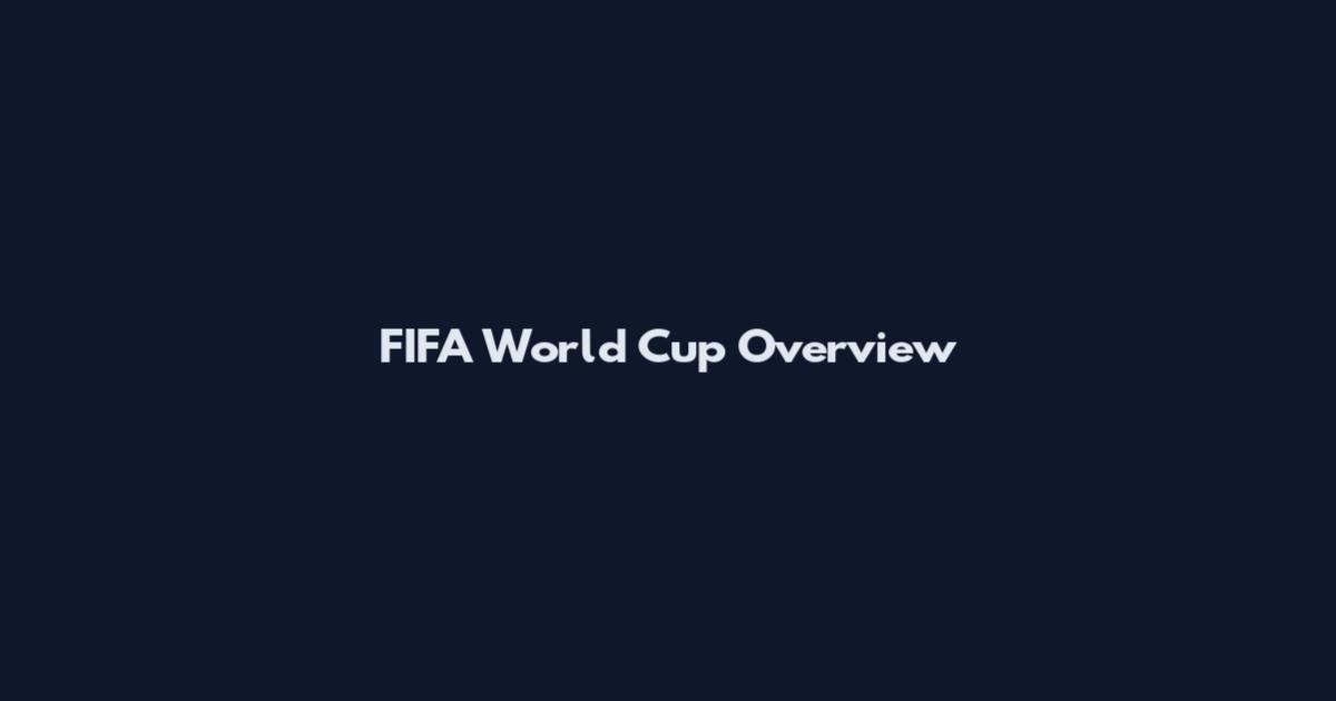 FIFA World Cup Overview