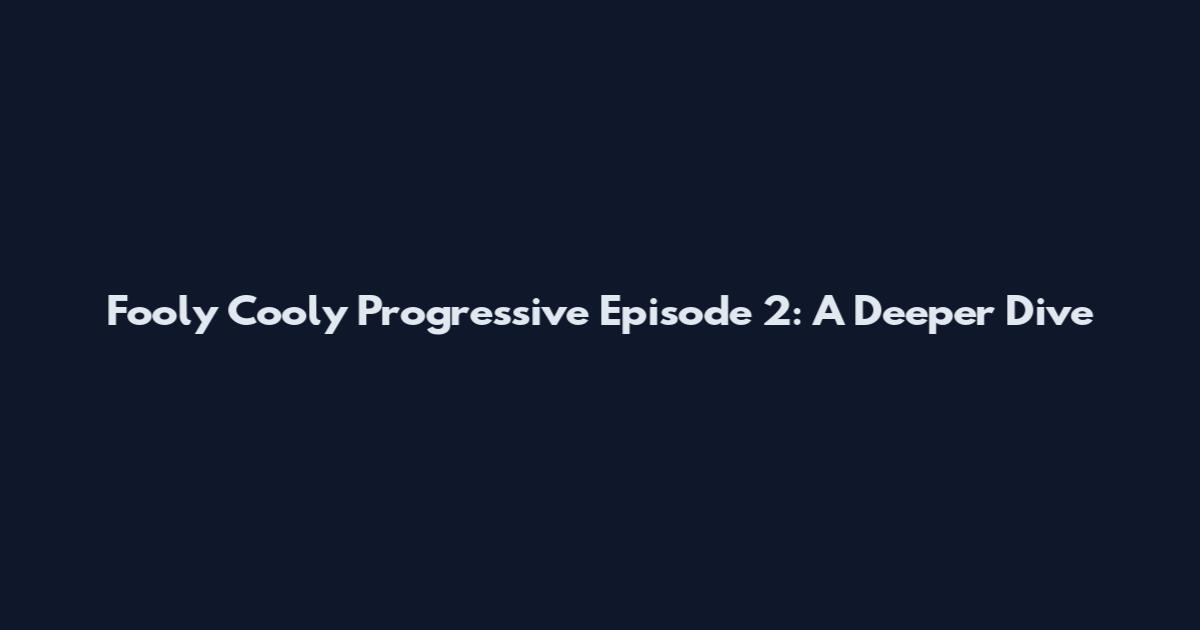 Fooly Cooly Progressive Episode 2: A Deeper Dive