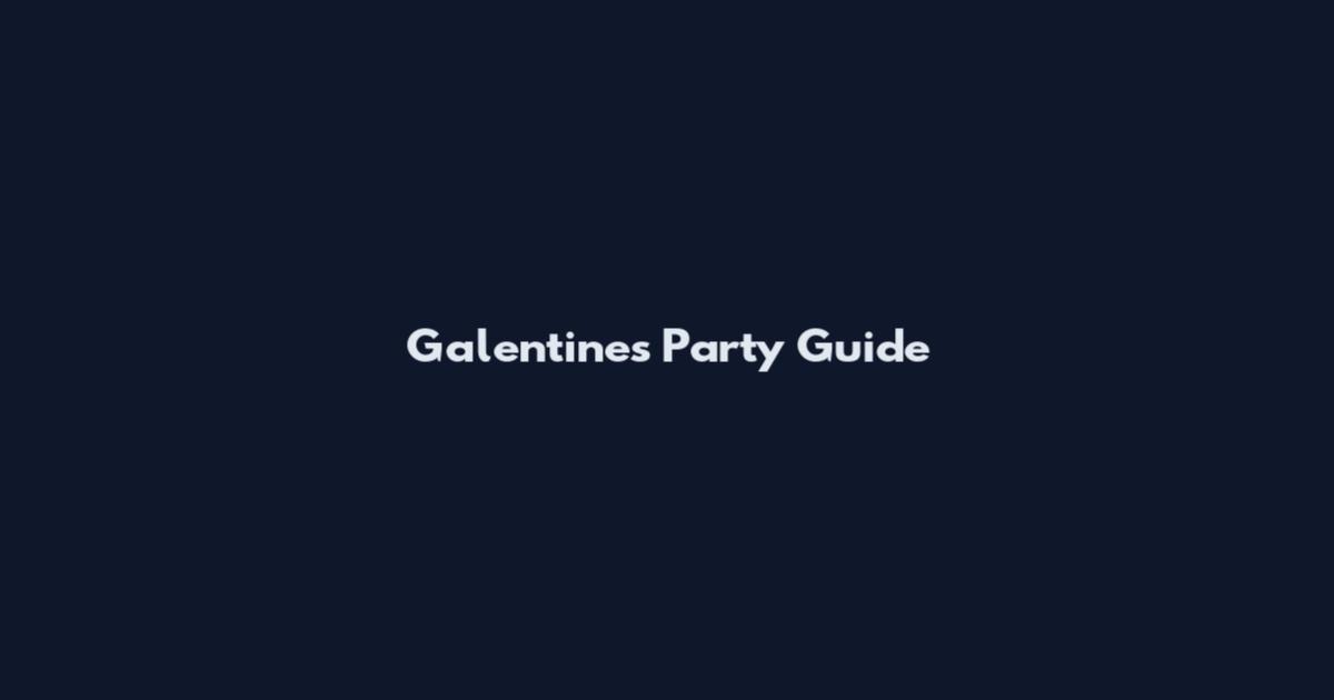 Galentine's Party Guide