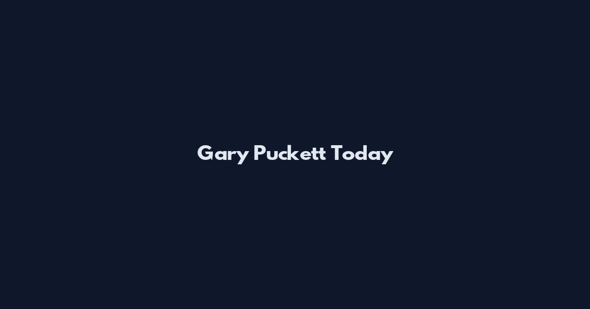 Gary Puckett Today