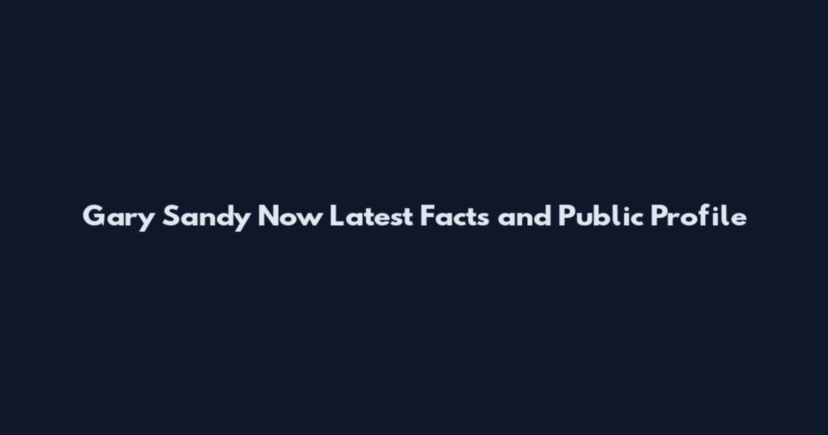 Gary Sandy Now Latest Facts and Public Profile
