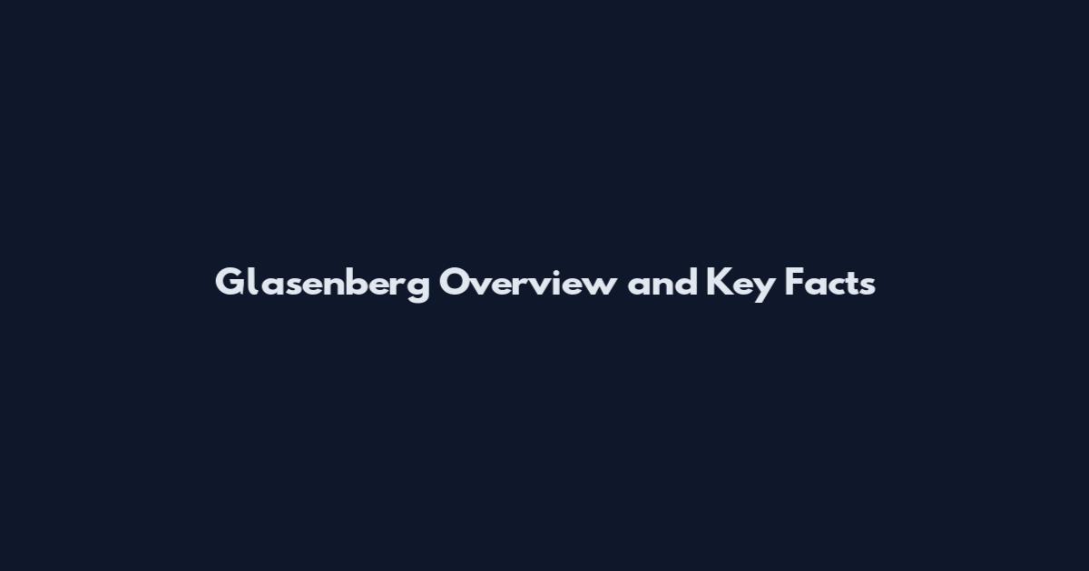 Glasenberg Overview and Key Facts