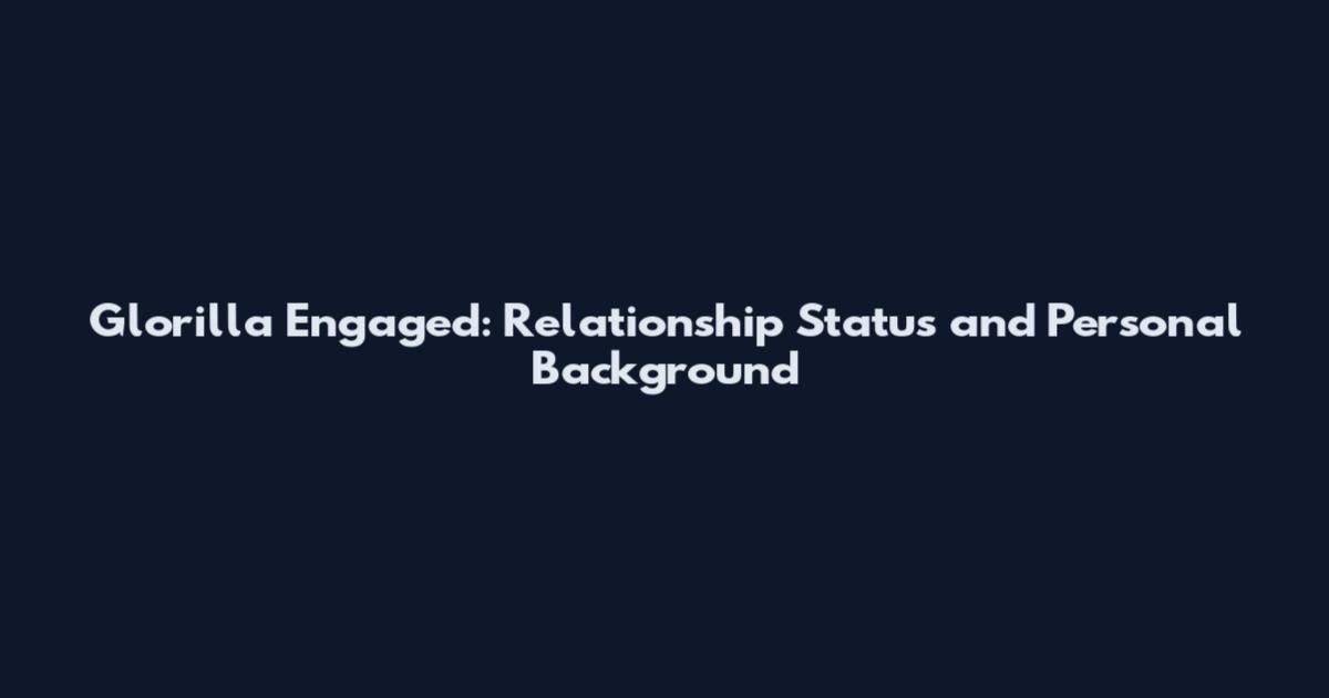 Glorilla Engaged: Relationship Status and Personal Background